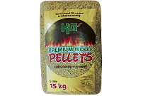 ENplus A1 wood pellets in 15kg bags