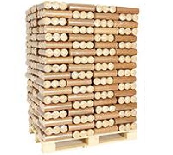 Wood briquettes / heat logs